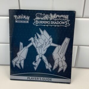 Pokemon TCG Sun & Moon Burning Shadows Player's Guide Checklist Booklet